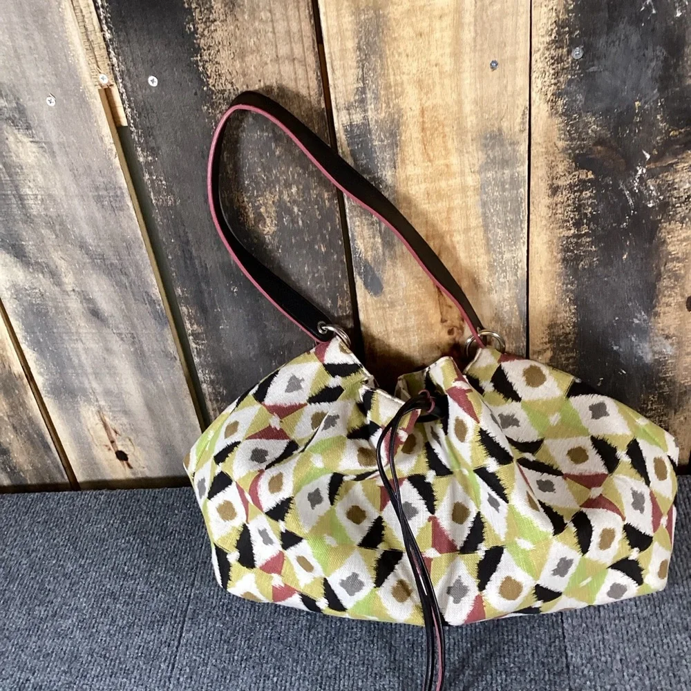 Stephanie Johnson multi color hobo bag
